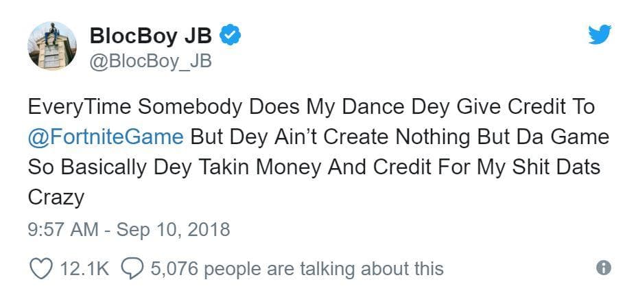 BlocBoy JV reckons he deserves more credit for Fortnite’s Hype dance ...