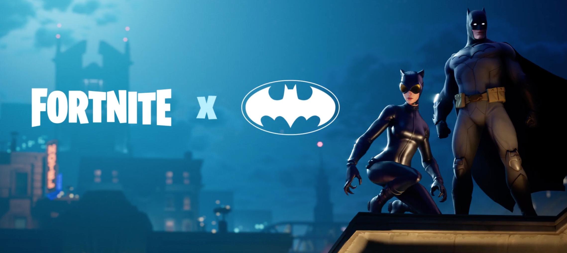 Fortnite Batman Catwoman collab
