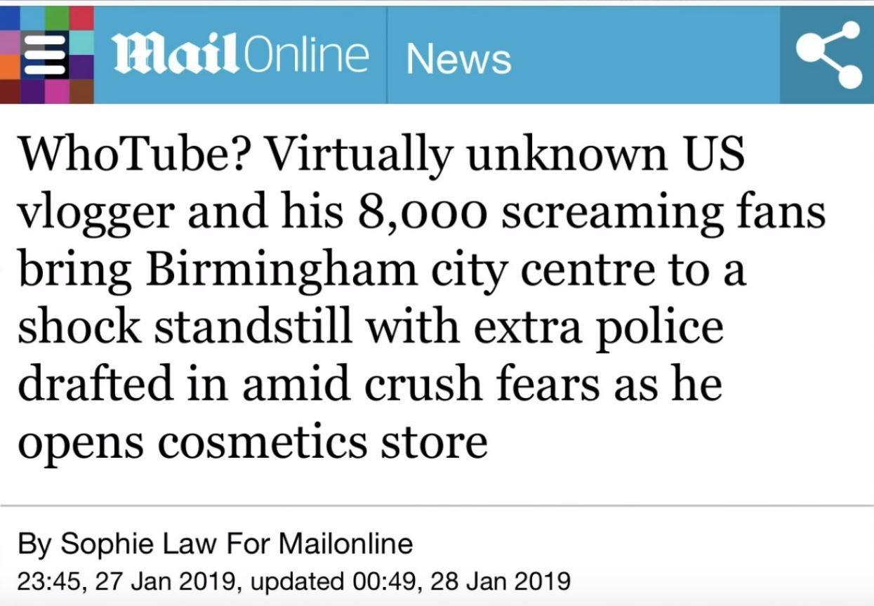 Daily Mail / Philip DeFranco, YouTube