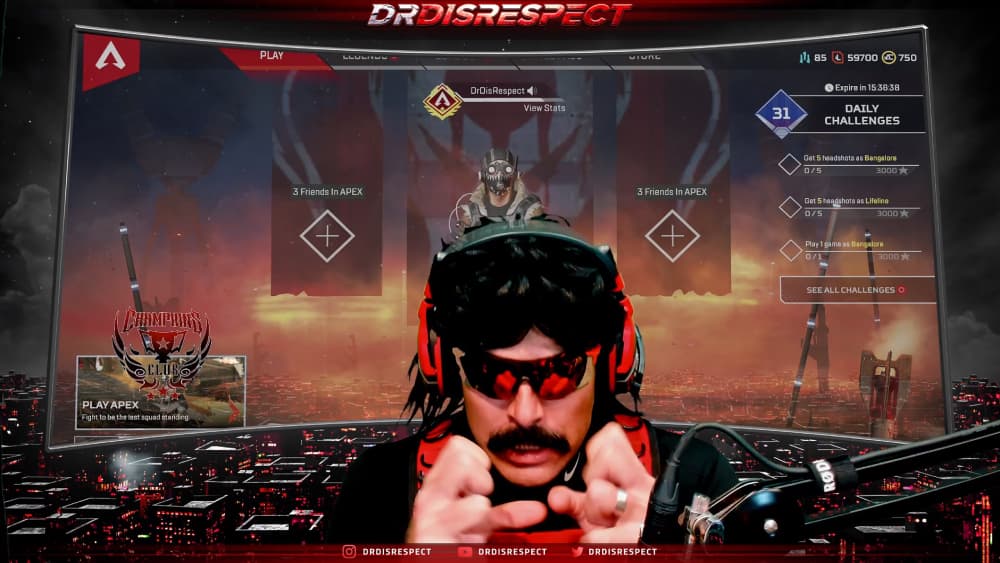 Twitch/Dr Disrespect