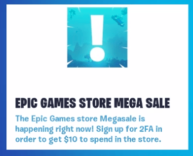 Epic Games Store Free Games Will Require Users To Enable 2FA