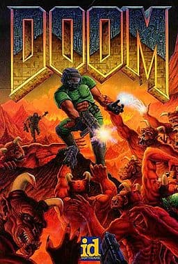 The original cover art for 1993 version of DOOM
