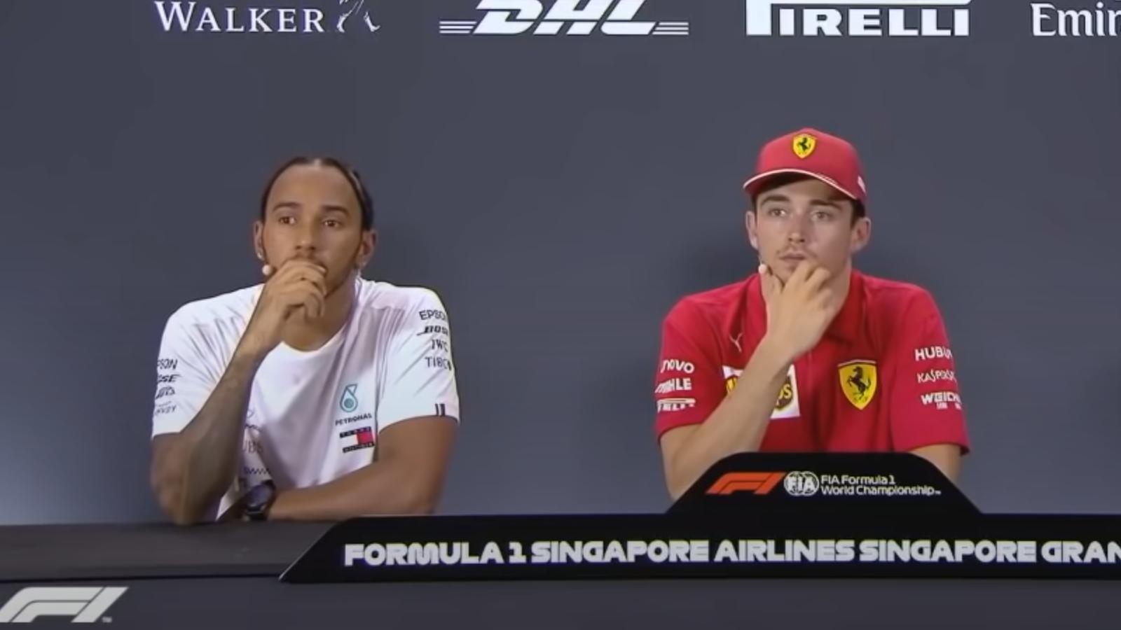 Hamilton and Leclerc will be teammates next year