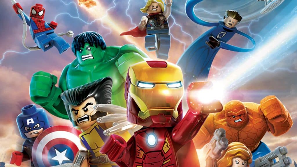The LEGO Avengers assemble.