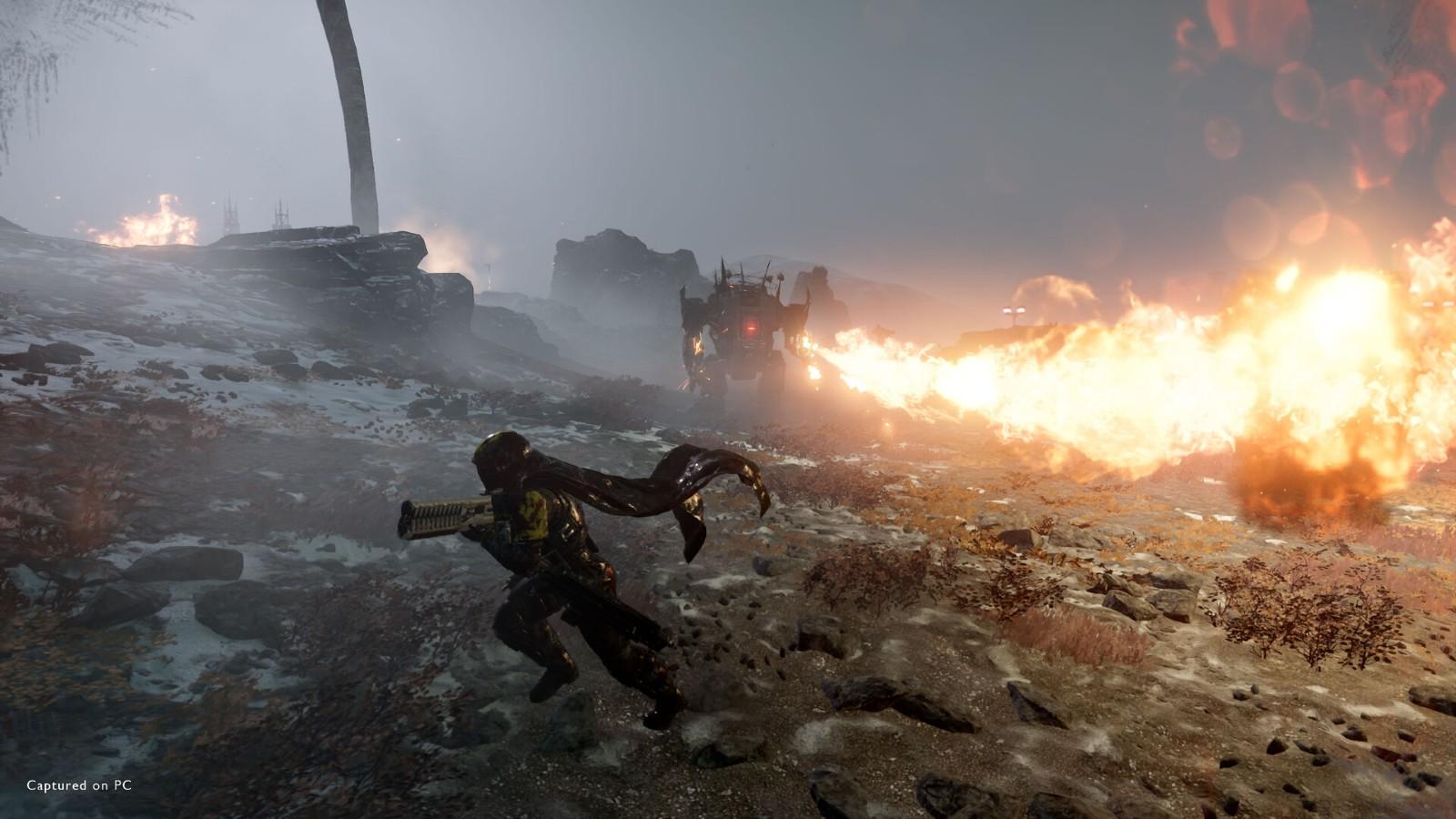 An image of Helldivers 2 gameplay.