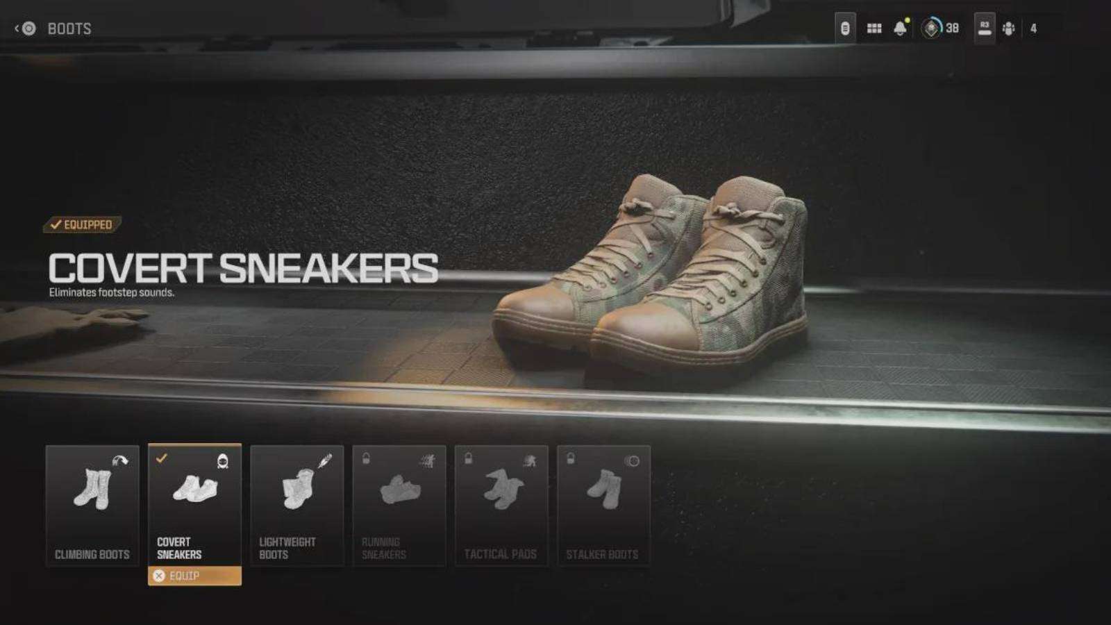 MW3 Covert Sneakers