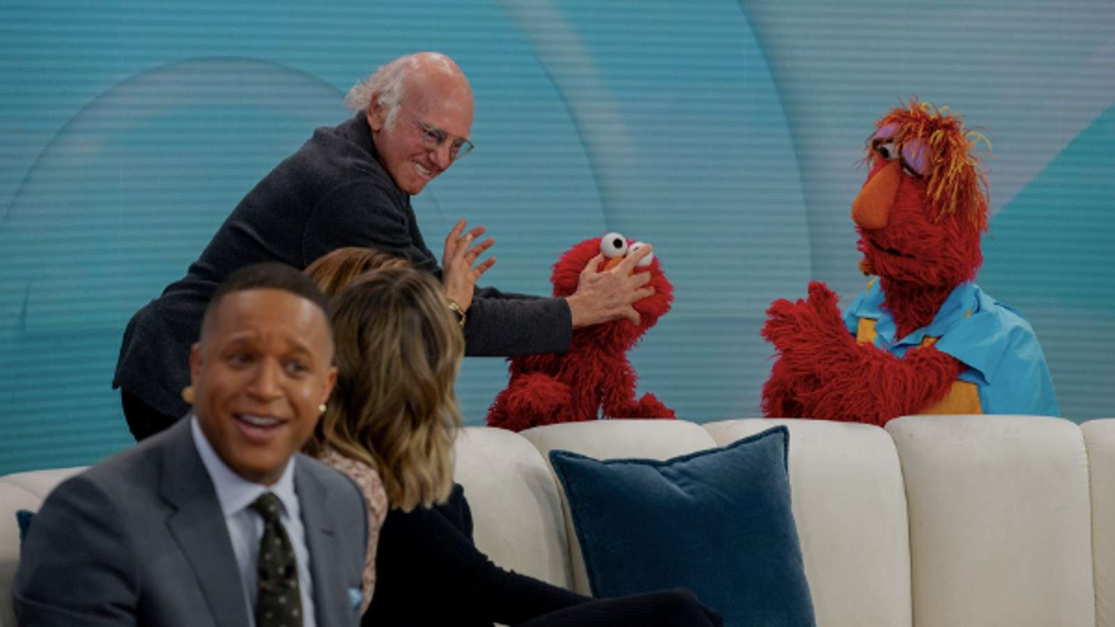 Larry David attacks Elmo on Today Show