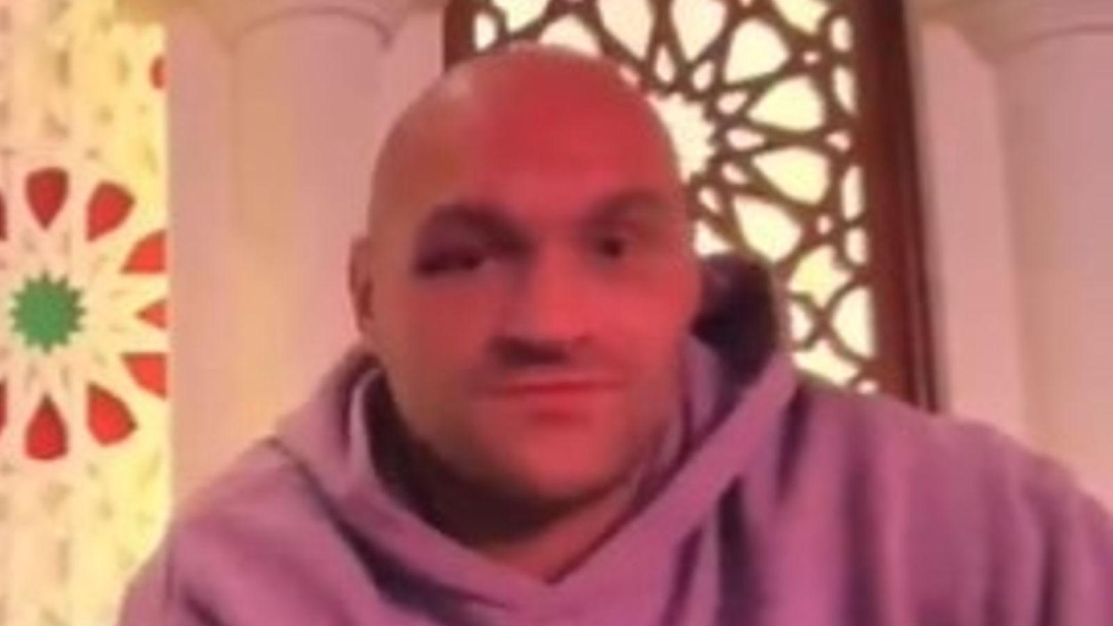 Tyson Fury suffered a cut that saw his next fight rearranged