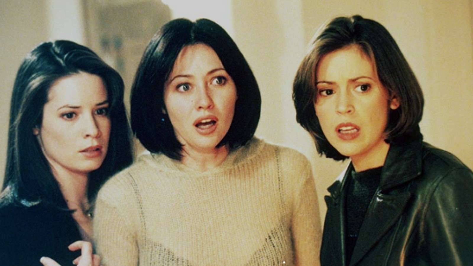 Shannen Doherty, Holly Marie Combs, and Alyssa Milano in Charmed