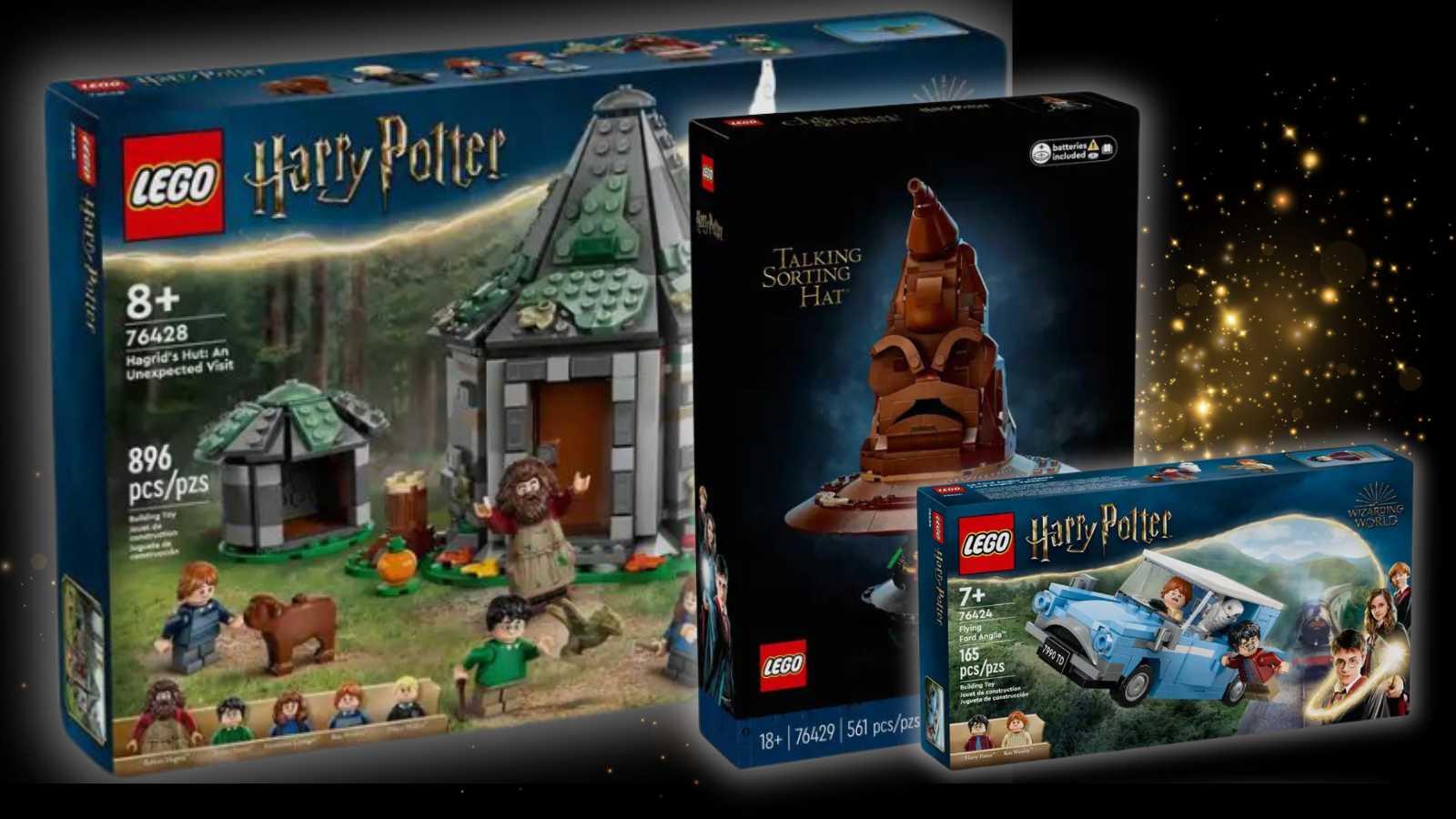 Three of the new LEGO Harry Potter sets coming in 2024