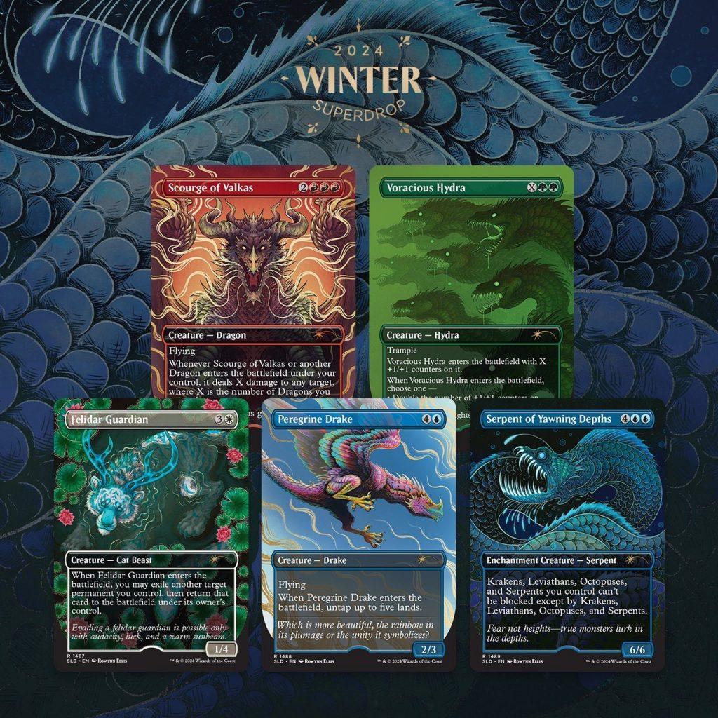 MTG Winter Superdrop Beasts and Beauty
