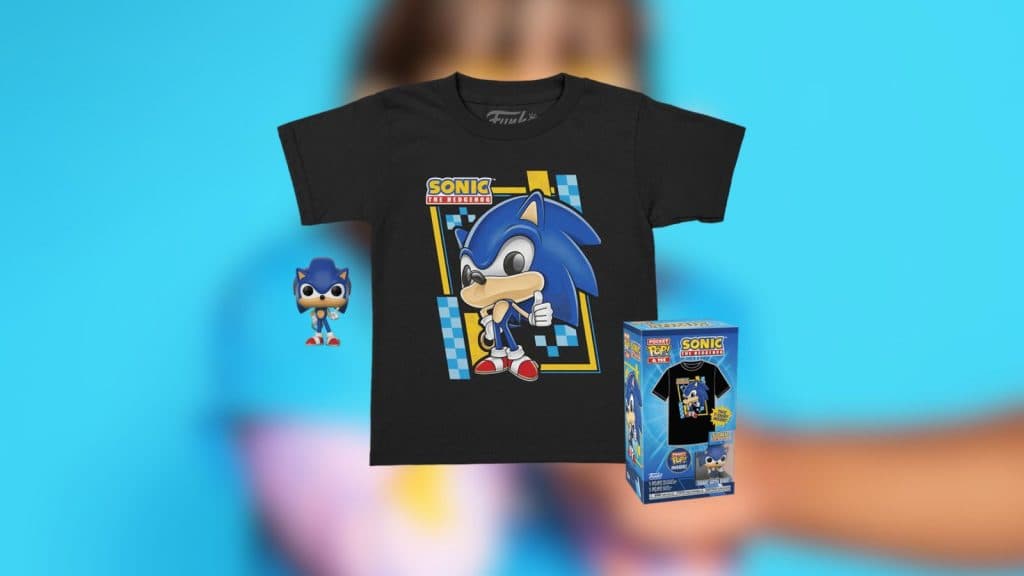 Sonic The Hedgehog Pocket Pop! & Kids Tee
