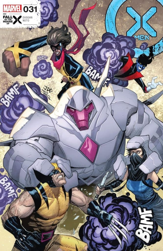 X-Men #31 key art