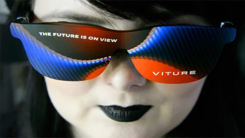 Image of the Viture One XR glasses.