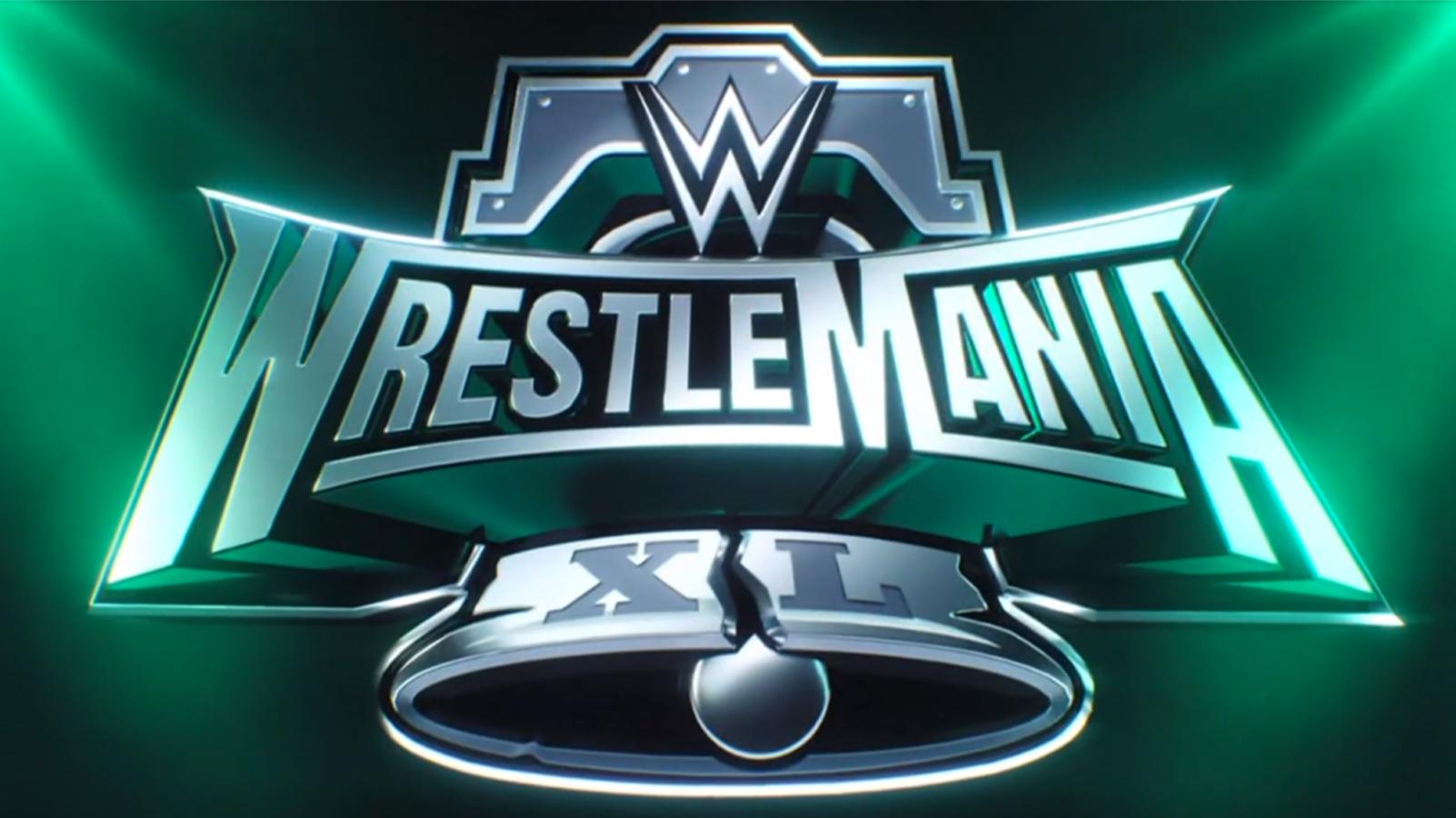 WWE WrestleMania 40 logo