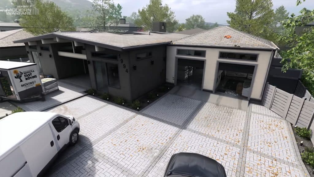 Stash House multiplayer map in Modern Warfare 3.