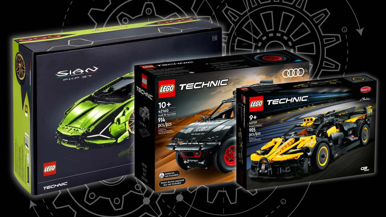 Three of the LEGO Technic sets discounted at Walmart
