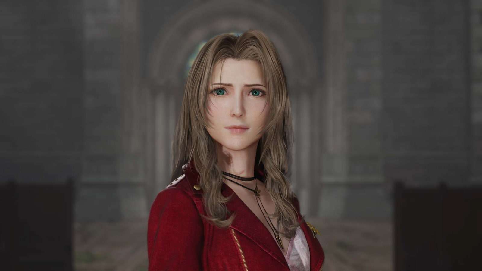 Aerith without her ribbon in Final Fantasy VII Rebirth