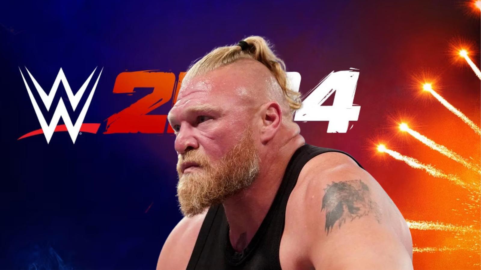 Is Brock Lesnar in WWE 2K24