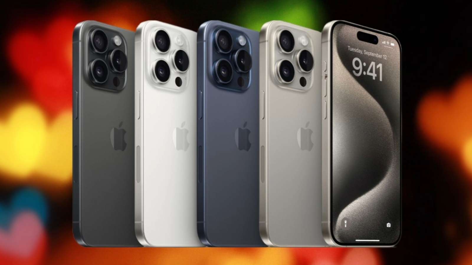 iPhone 15 Pro max colors