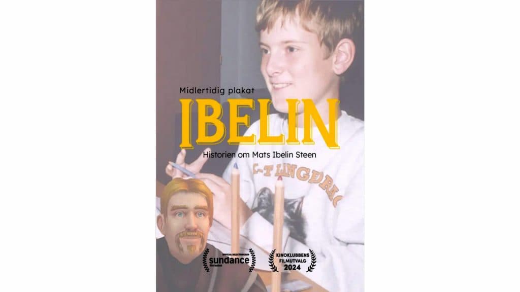 Movie poster for Ibelin by Benjamin Ree