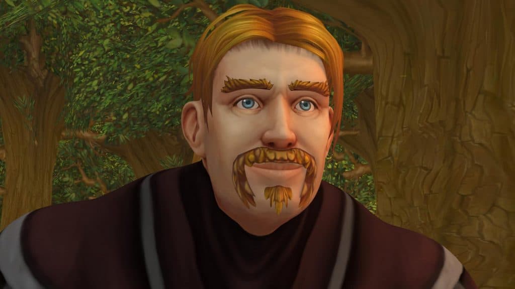 Ibelin Redmoore, Steen's character in World of Warcraft.