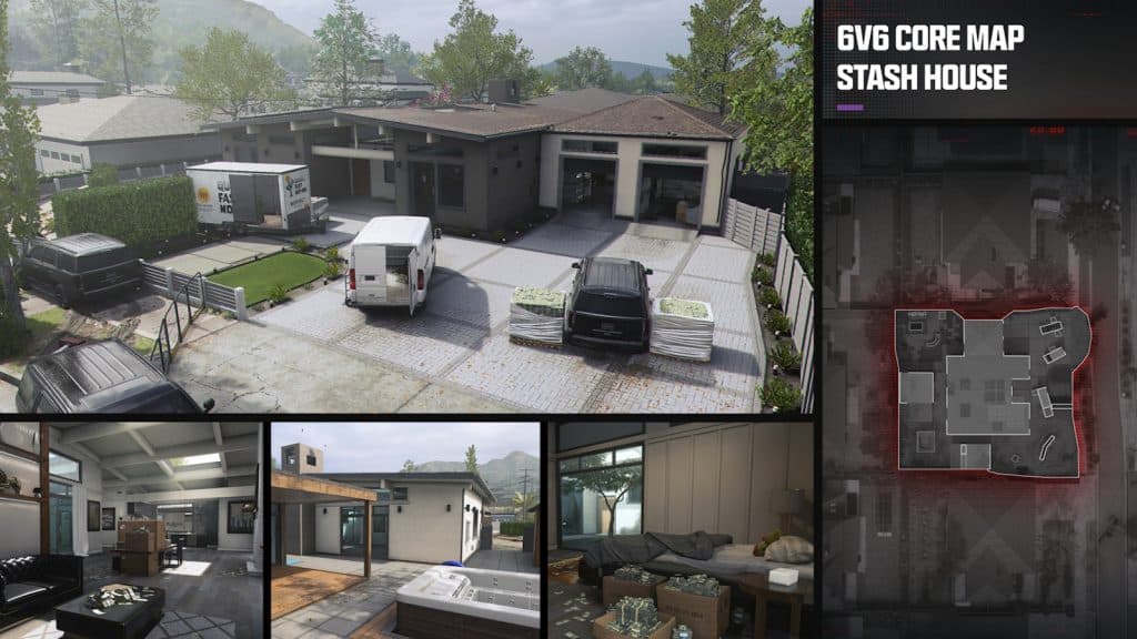 New Stash House map added in MW3 Season 2.