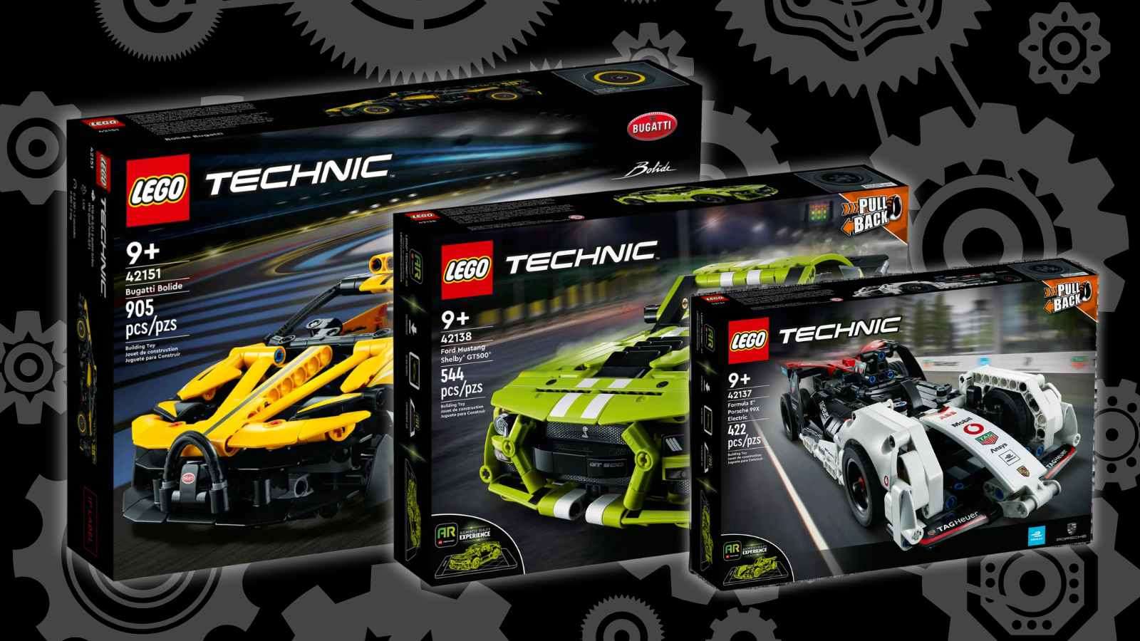 Three of the LEGO Technic sets on discount at Amazon