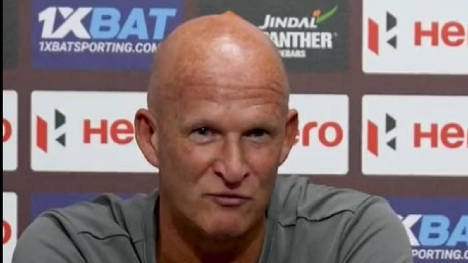 Ex-Sunderland manager Simon Grayson during his time in charge of Bengaluru FC