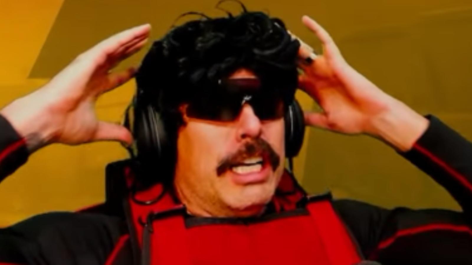 dr disrespect freaking out after getting warzone nuke