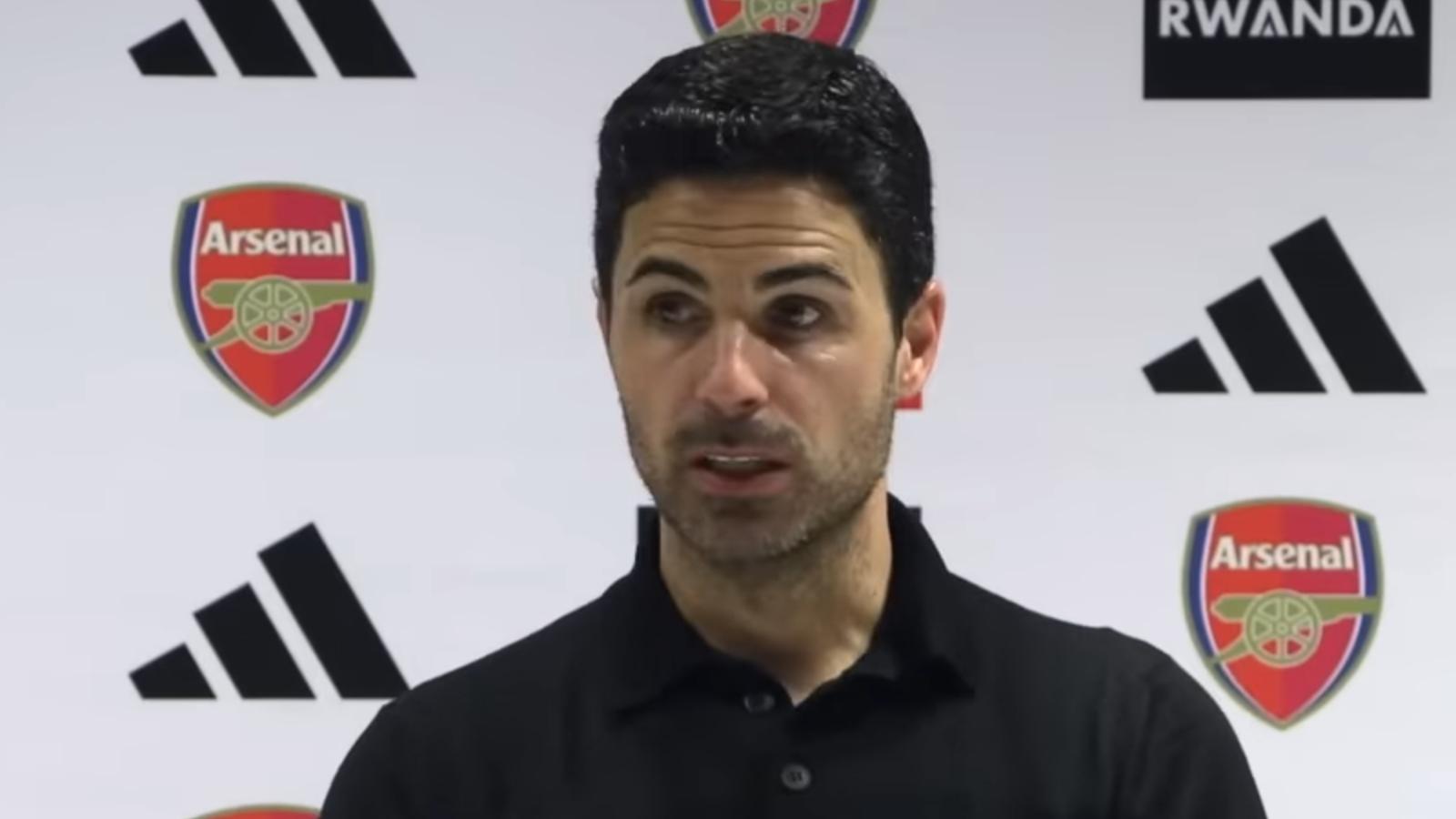 Arteta does not have a prolific goalscorer in his ranks.