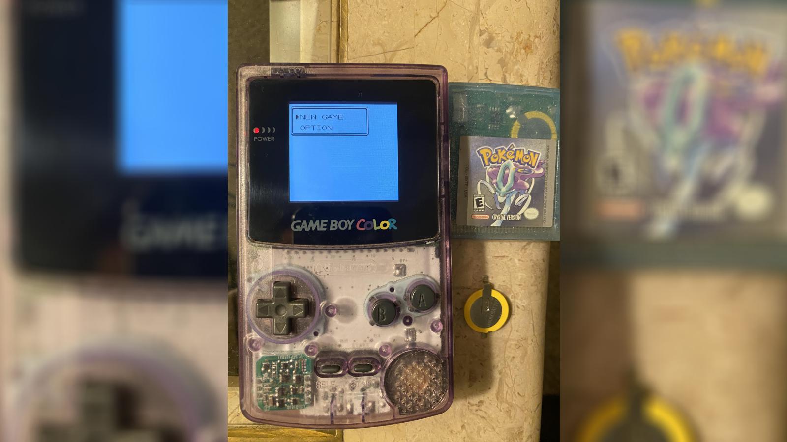 Game Boy Color and Pokemon Crystal
