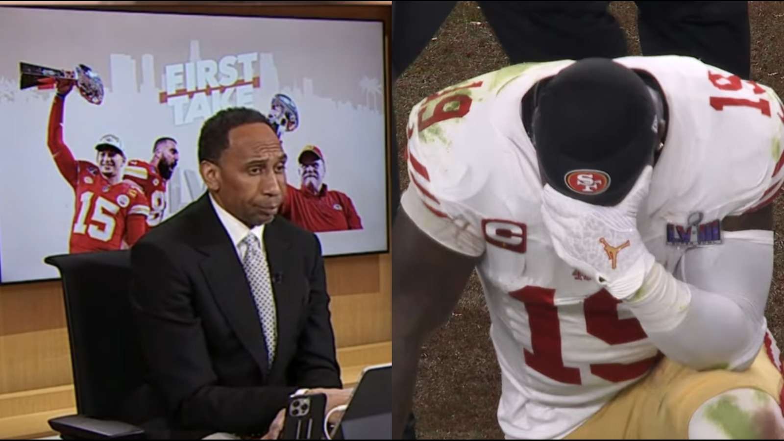 Stephen A. Smith clowns the San Francisco 49ers for Super Bowl LVIII miscue