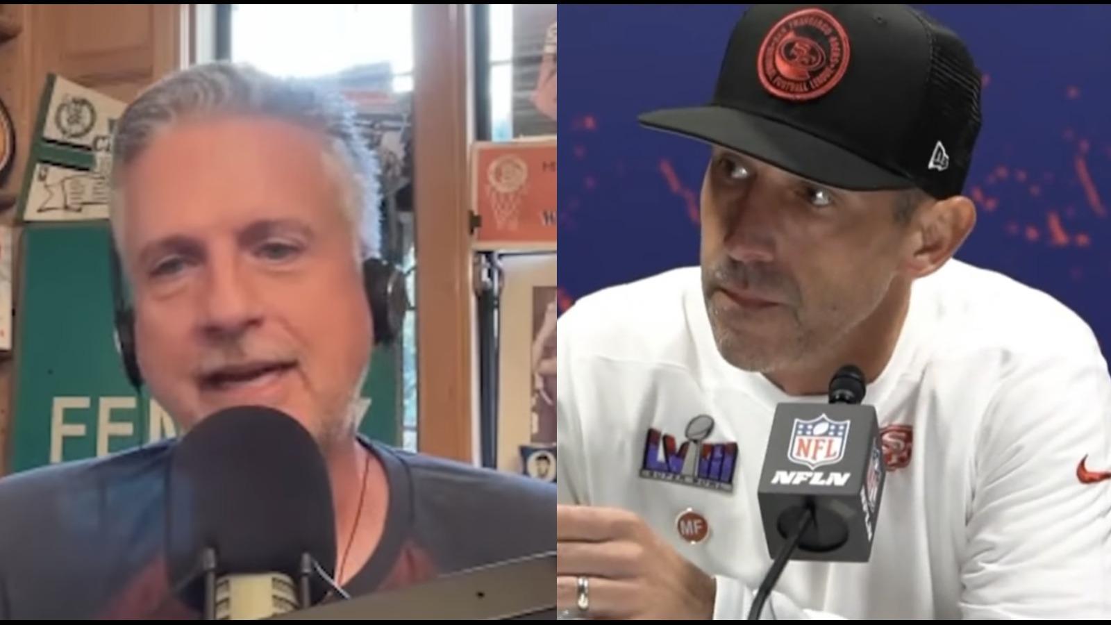Bill Simmons says Kyle Shanahan is the “biggest loser ever” after his 49ers collapsed again during Super Bowl LVIII