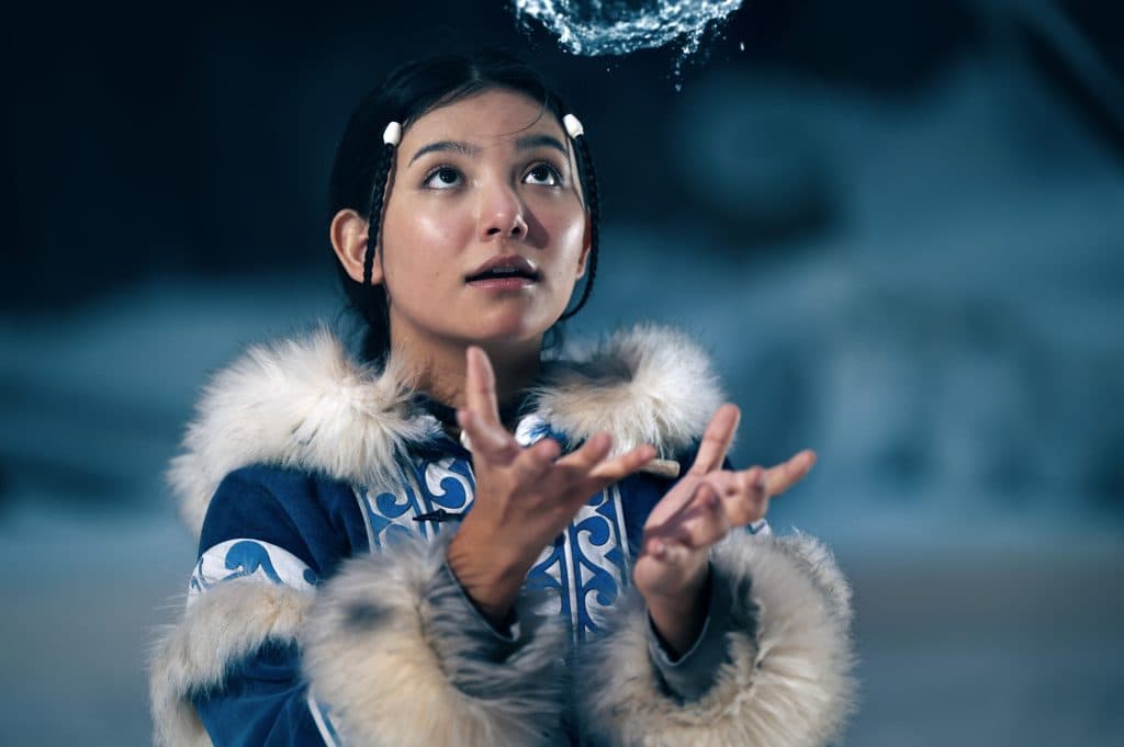 Katara in the cast of Avatar: The Last Airbender