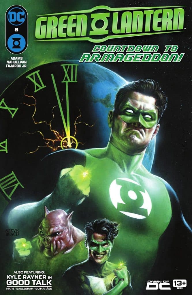 Green Lantern #8 cover art