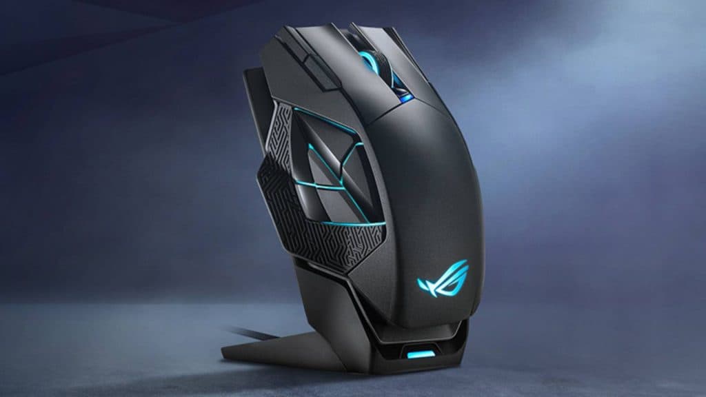 Photo of the ASUS ROG Spatha X Wireless Gaming Mouse.
