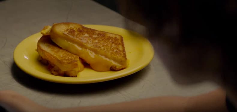 The grilled cheese sandwich from Chef