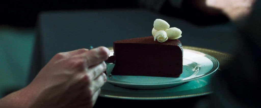 The chocolate cake from The Matrix Reloaded