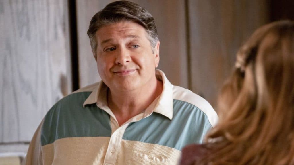 Lance Barber in Young Sheldon with Mary.