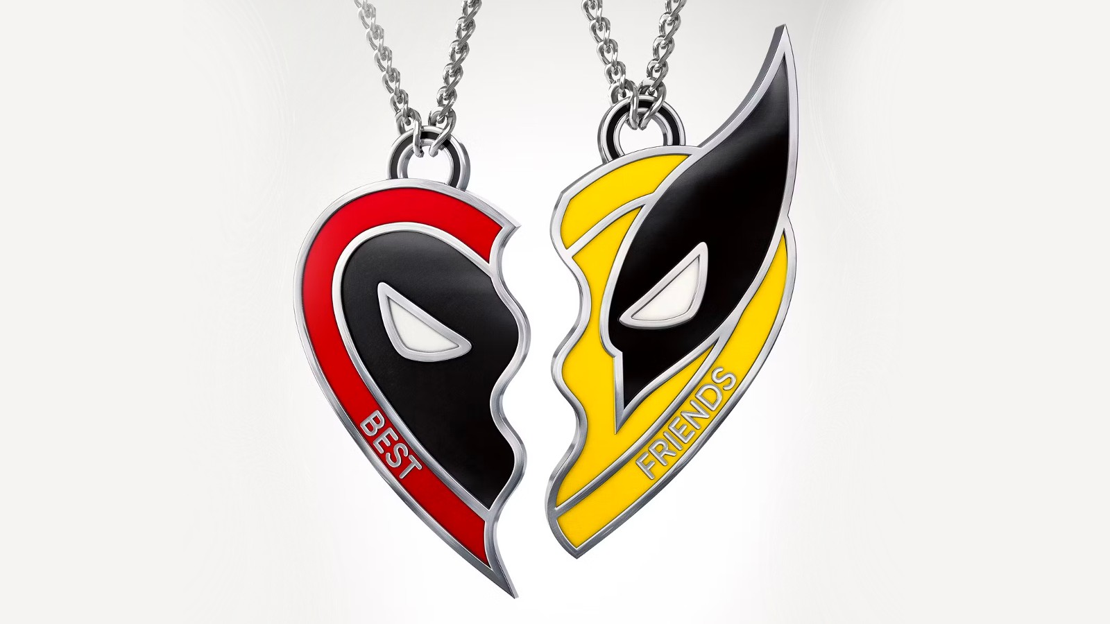 2024 Deadpool & Wolverine 3 Wolverine Best Friends Necklace Mask Pendant  Choker | eBay