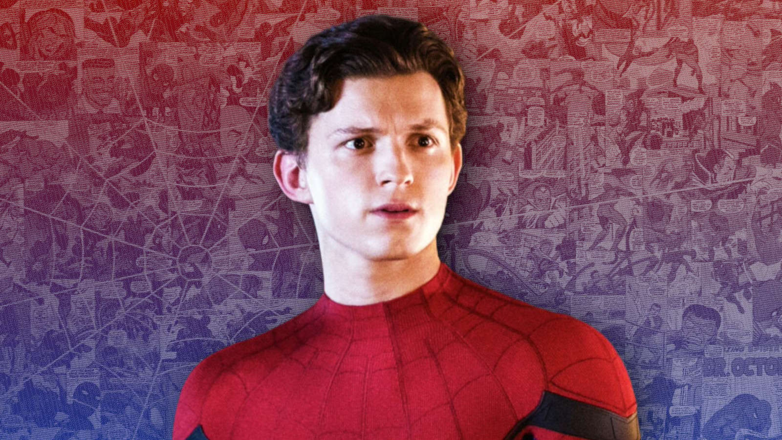 Tom Holland as Peter Parker in Spider-Man Far From Home