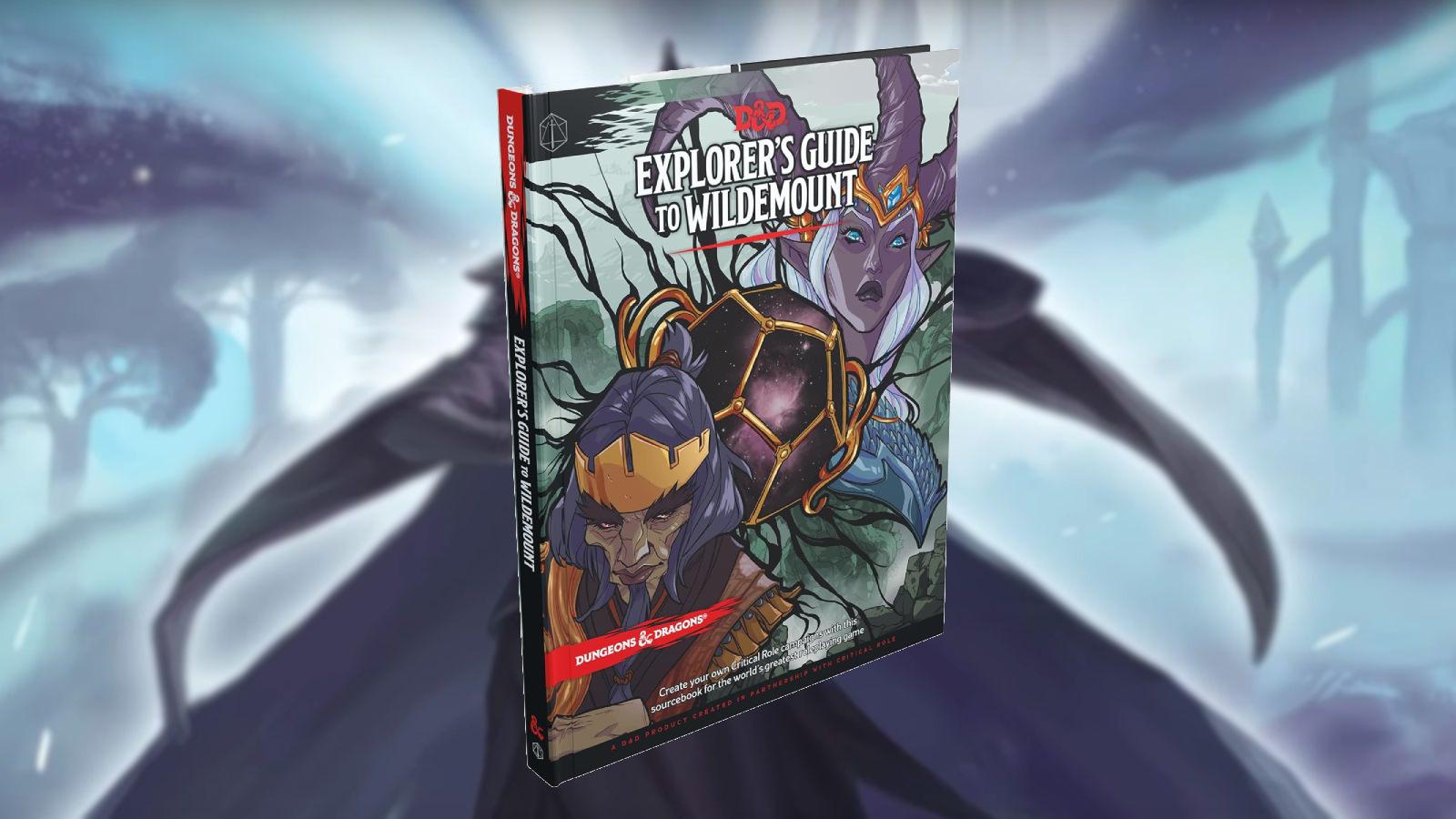 Critical Role Wildemount guide book and background