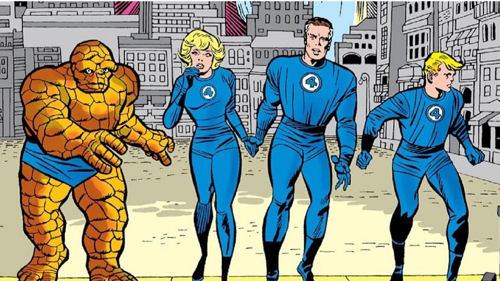 The Fantastic Four in the 1960s.