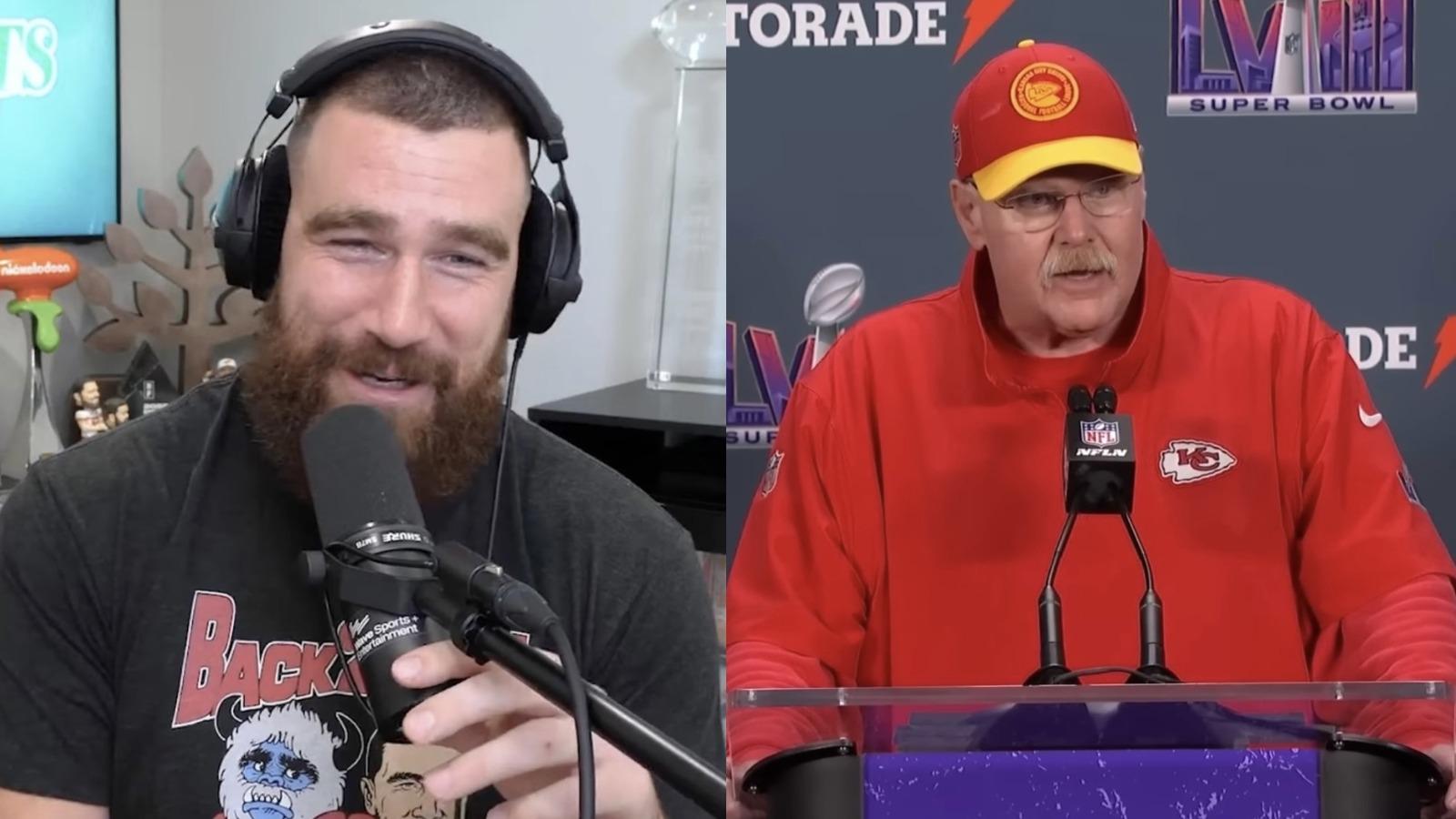 Chiefs tight end Travis Kelce says his NFL future is tied to Andy Reid even after Super Bowl clash