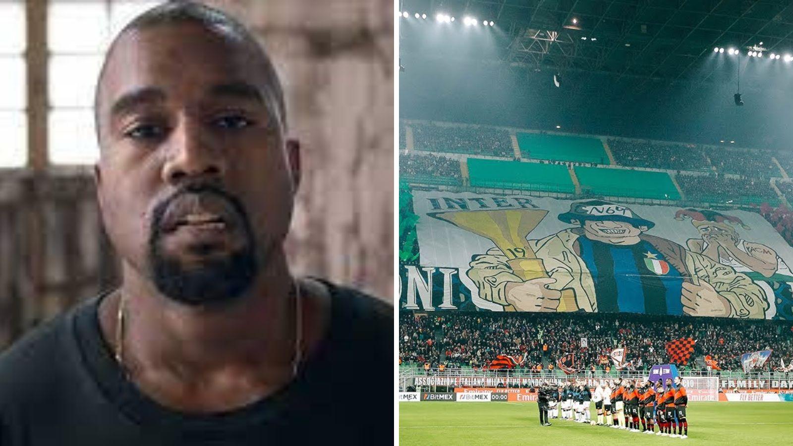 Kanye West has teamed up with Inter Milan Ultras for two tracks on his new album