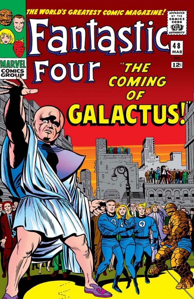Fantastic Four #48 cover art