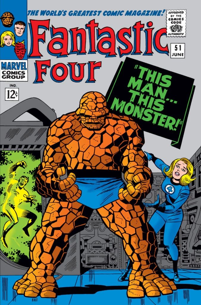Fantastic Four #51 cover art