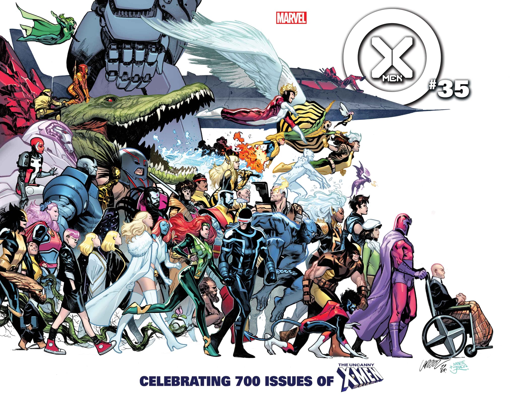 X-Men #35 (Legacy #700) cover art