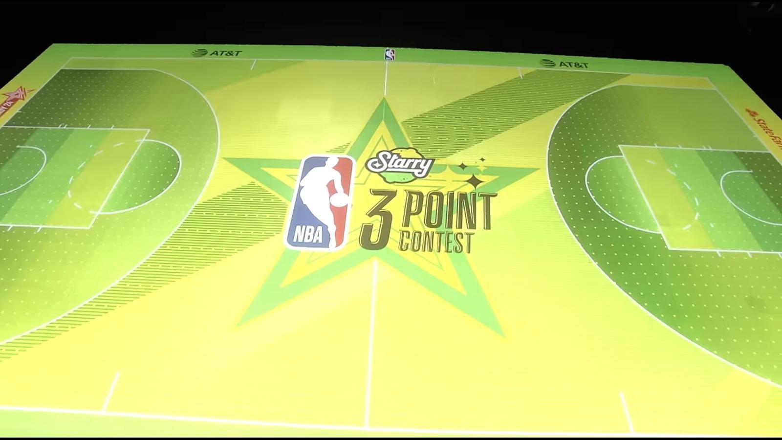 The NBA unveiled a new LED court for All-Star Weekend and fans are having mixed feelings